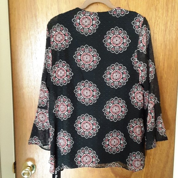 Rebecca Malone Black Print 1 Pc Tank Set - Picture 3 of 4